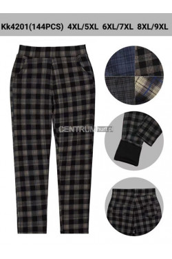 Spodnie damskie (4X-9XL) KK4201