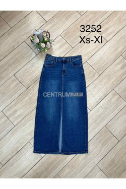 Spódnica jeansowa damska (XS-XL) 3252