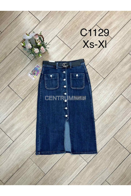 Spódnica jeansowa damska (XS-XL) 2
