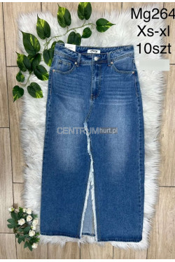 Spódnica jeansowa damska (XS-XL) MG264