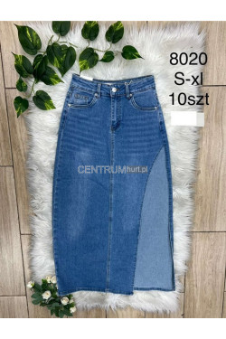 Spódnica jeansowa damska (S-XL) 8020
