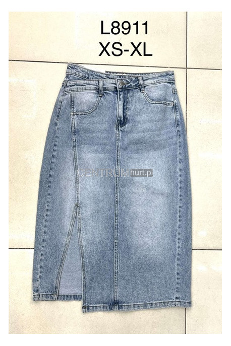 Spódnica jeansowa damska (XS-XL) 2