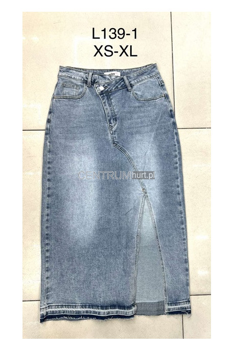 Spódnica jeansowa damska (XS-XL) 2