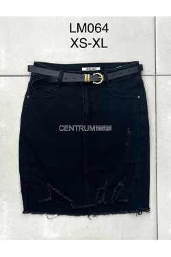 Spódnica jeansowa damska (XS-XL) LM064