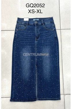 Spódnica jeansowa damska (XS-XL) GQ2052