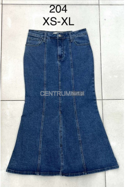 Spódnica jeansowa damska (XS-XL) 204