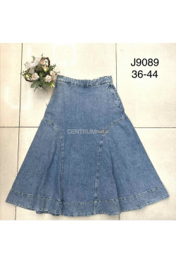 Spódnica jeansowa damska (36-44) J9089