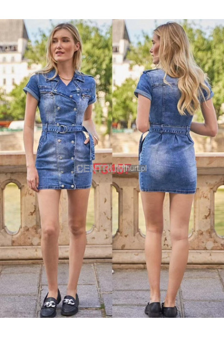 Sukienka jeansowa damska (XS-XL) 2