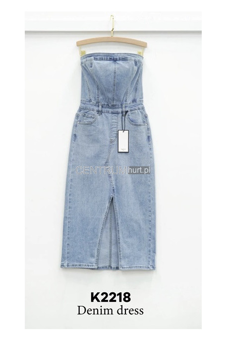 Sukienka jeansowa damska (XS-XL) 2