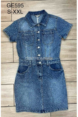 Sukienka jeansowa damska (S-2XL) GE595