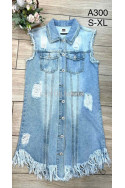 Sukienka jeansowa damska (S-XL) 2
