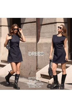 Sukienka jeansowa damska (S-L) WH0087-1