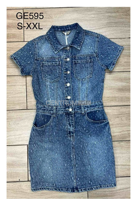 Sukienka jeansowa damska (S-XL) 2