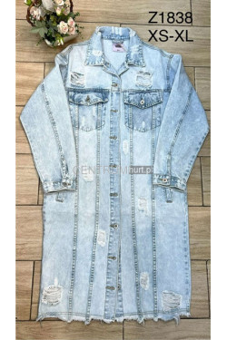 Sukienka jeansowa damska (XS-XL) Z1838