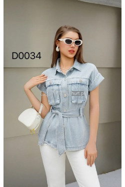 Kurtka jeansowa damska (XS-XL) D0034