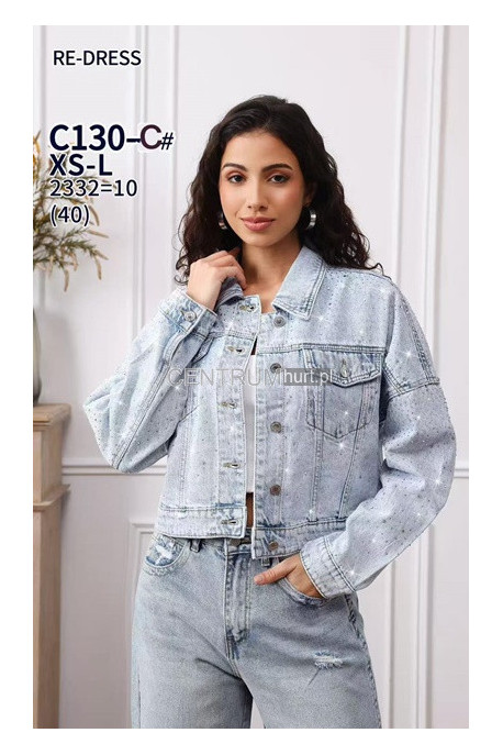 Kurtka jeansowa damska (XS-XL) 2