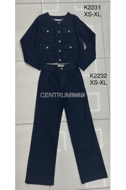 Kurtka jeansowa damska (XS-XL) K2231