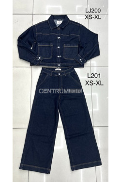 Kurtka jeansowa damska (XS-XL) LJ200