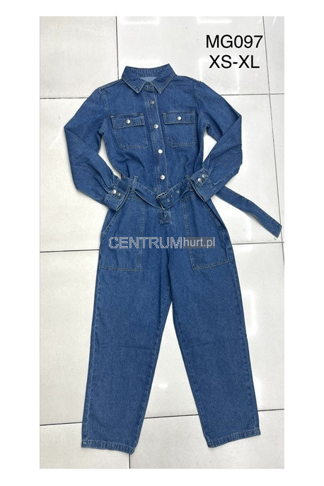 Kombinezon jeansowe damskie (XS-XL) 2