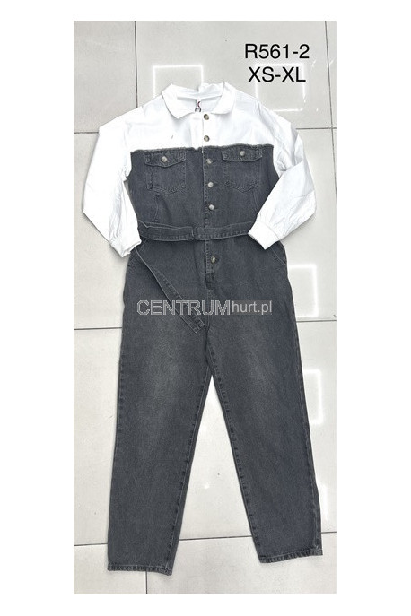 Kombinezon jeansowe damskie (XS-XL) 2