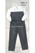 Kombinezon jeansowe damskie (XS-XL) 2