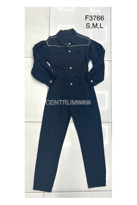 Kombinezon jeansowe damskie (XS-XL) 2