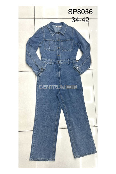 Kombinezon jeansowe damskie (XS-XL) 2