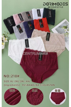 Majtki damskie (XL-4XL) 218