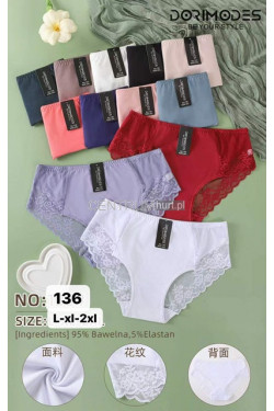 Majtki damskie (L-2XL) 136