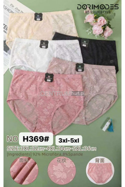 Majtki damskie (3XL-5XL) H369