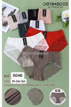 Majtki damskie (XL-3XL) 5046