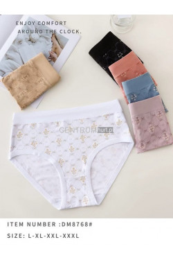 Majtki damskie (L-3XL) DM8768