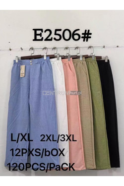 Spodnie damskie (L-3XL) E2506