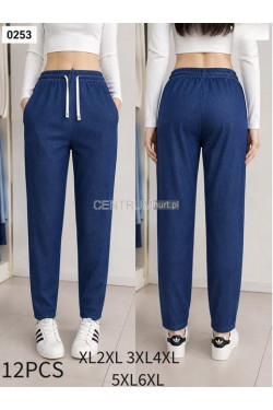 Spodnie damskie (XL-6XL) 0253
