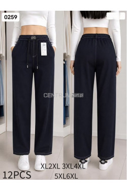 Spodnie damskie (XL-6XL) 0259