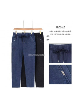 Spodnie damskie (L-7XL) H2652