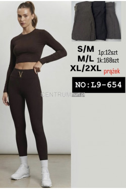 Leginsy damskie (S-2XL) L9-654