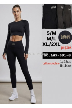 Leginsy damskie (S-2XL) LW9-691-G