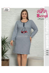 Koszula nocna damska (L-3XL) 1