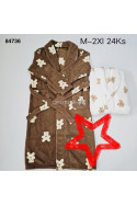 Szlafrok damski (M-2XL) 1