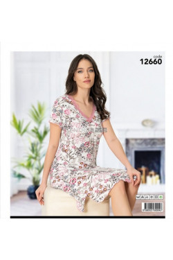 Koszula nocna damska (M-3XL) 12660