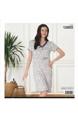 Koszula nocna damska (M-3XL) 12805