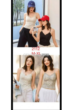 Topy damskie (M-XL) 2112