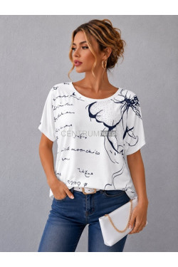 Bluzka damska (2XL-5XL) H1A40