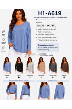 Bluzka damska (XL-3XL) A619