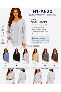 Bluzka damska (XL-3XL) A620