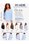 Bluzka damska (XL-3XL) A6