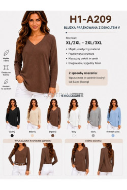 Bluzka damska (XL-3XL) A209