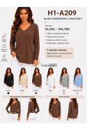 Bluzka damska (XL-3XL) A6