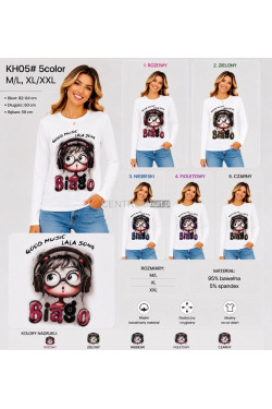 Bluzka damska (M-2XL) KH05